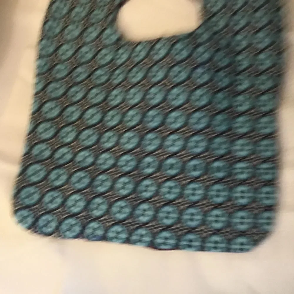 3/$25 or $12 ea.  NWT Handmade Quilted Reversible Bib.